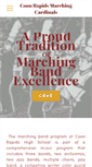 Mobile Screenshot of marchingcardinals.com